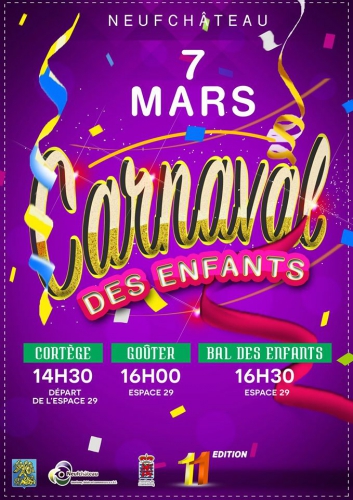 carnaval enfanst Neufchateau