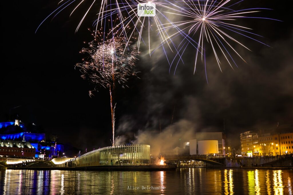 NAMUR , FEUX D'ARTICIFE