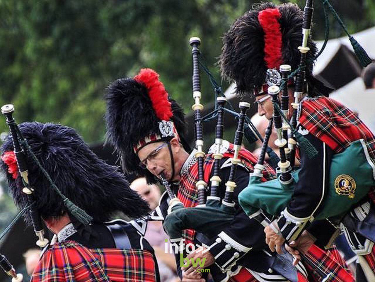 Les Scottish Days à l'Abbaye d'Aulne à Thuin