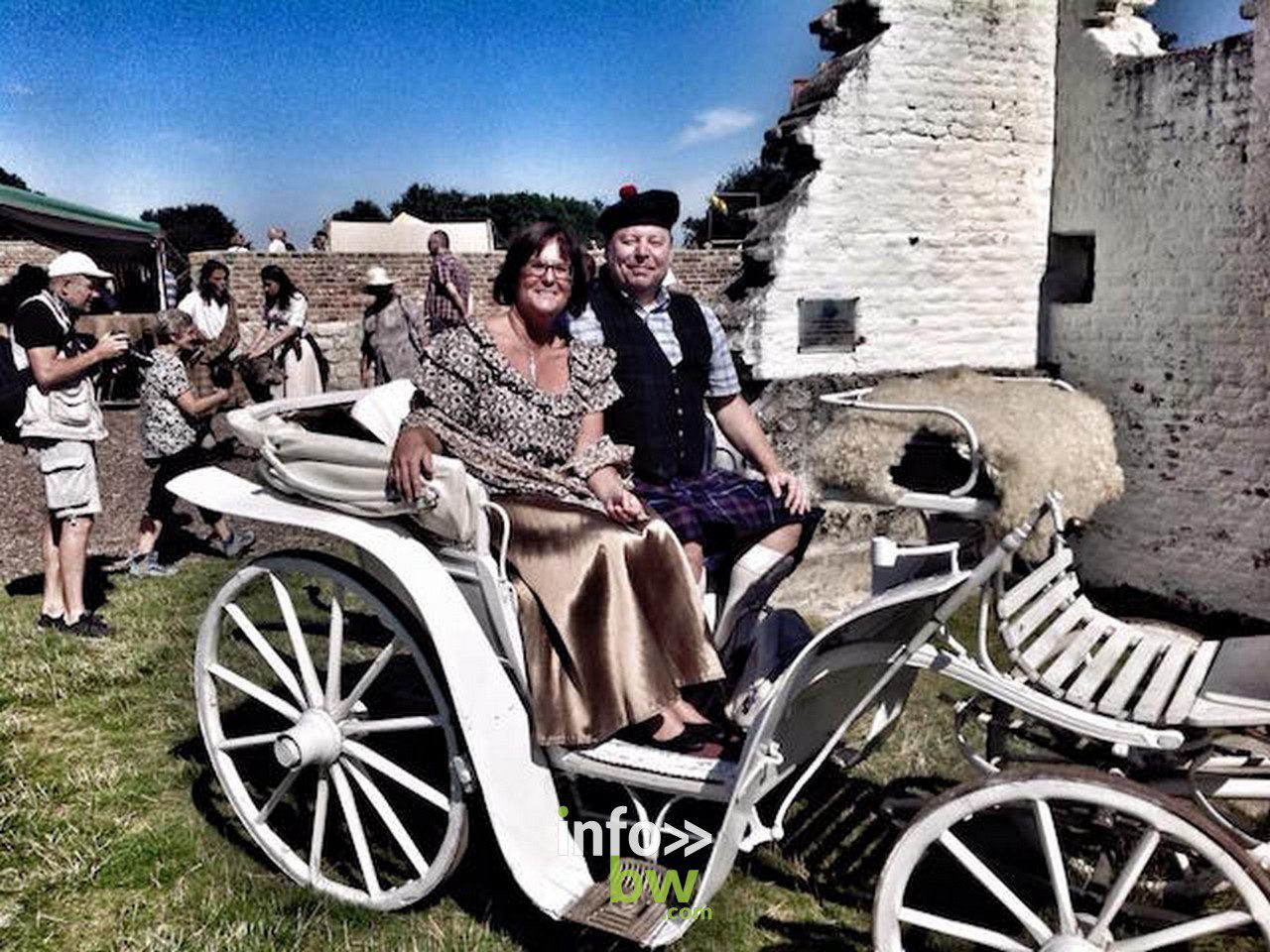 Les Scottish Days à l'Abbaye d'Aulne à Thuin
