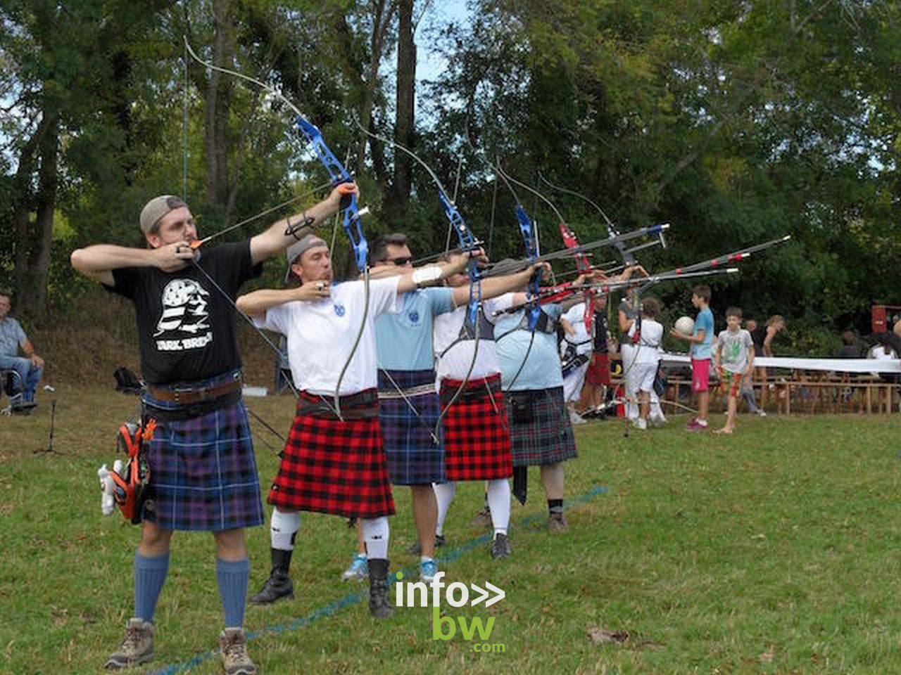 Les Scottish Days à l'Abbaye d'Aulne à Thuin