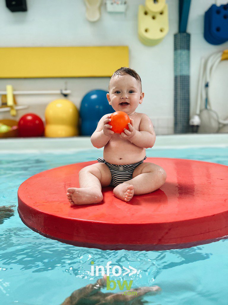 Wavre, les cours de bébé nageur chez Aquavirage asbl