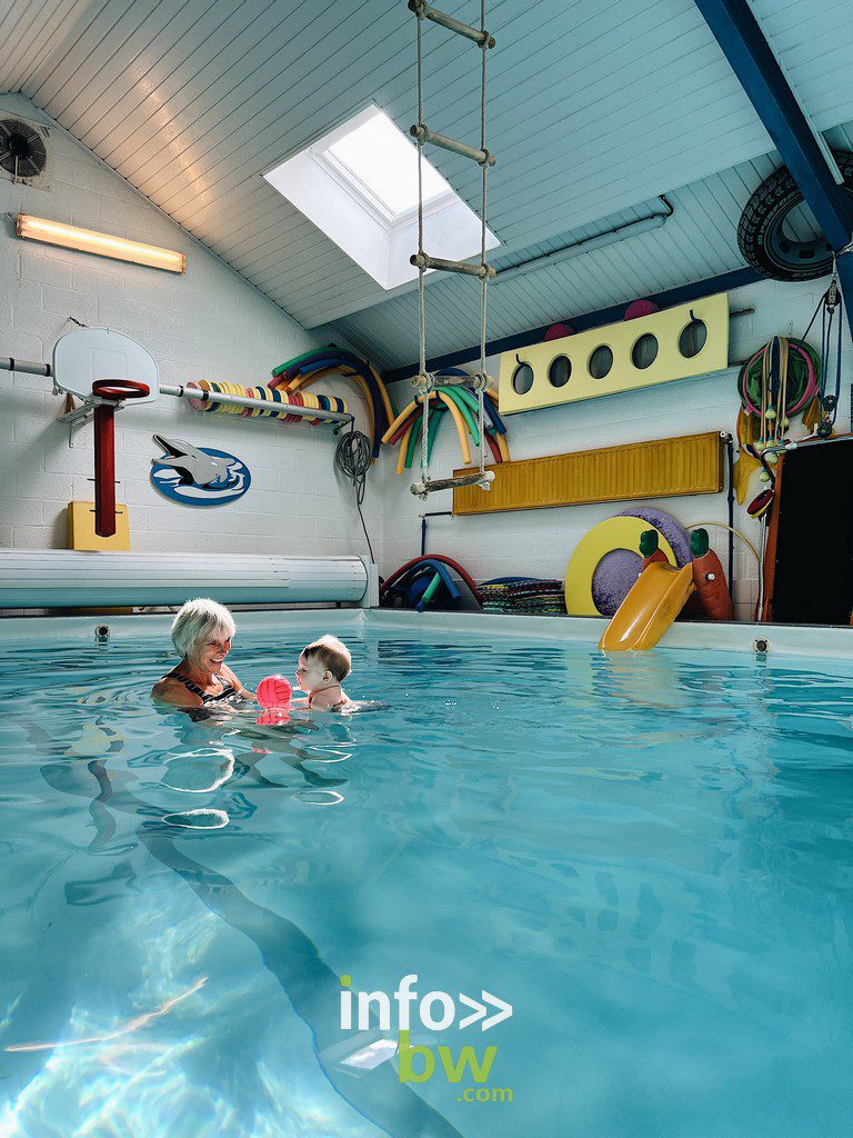 Wavre, les cours de bébé nageur chez Aquavirage asbl