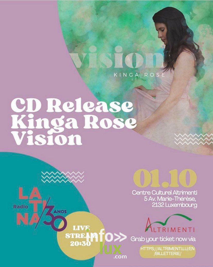 Kinga Rosa sort un nouvel album et sera en concert.