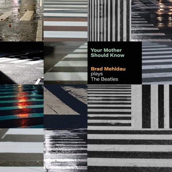 couverture album de Brad Mehldau. On y voit plusieurs trottoir faisant références au clavier d'un piano