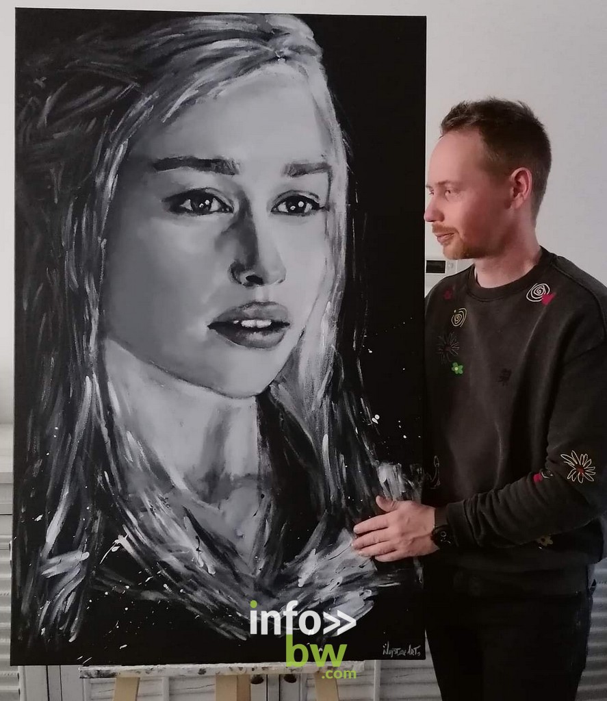 L'expo des œuvres de peintures aux doigts de Vincent Lenaerts alias Neptco Art ouvrira ses portes à Charleroi le 1er avril 2023. Neptco, l'artiste qui peint avec ses mains et en musique !