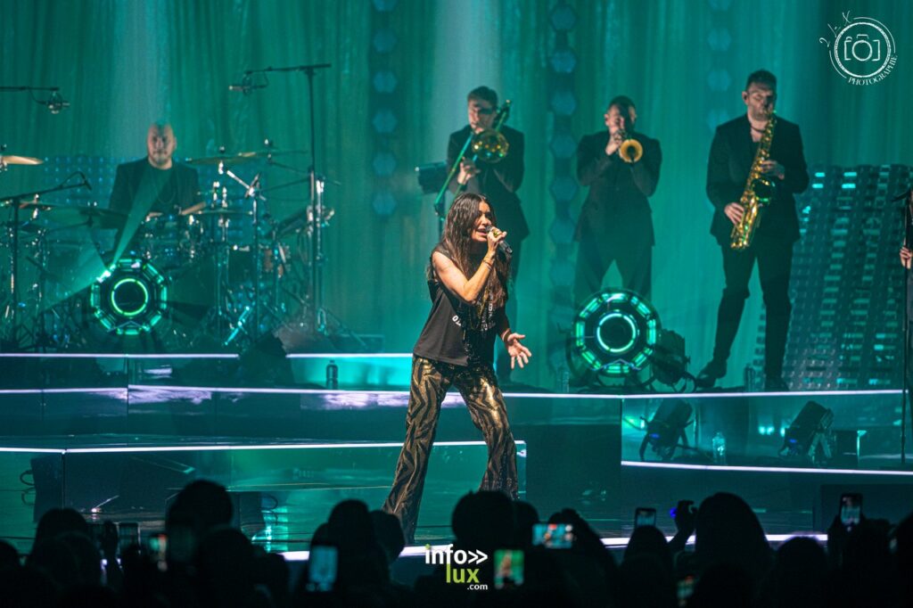 Nouveau single de M. Pokora et jenifer en concert