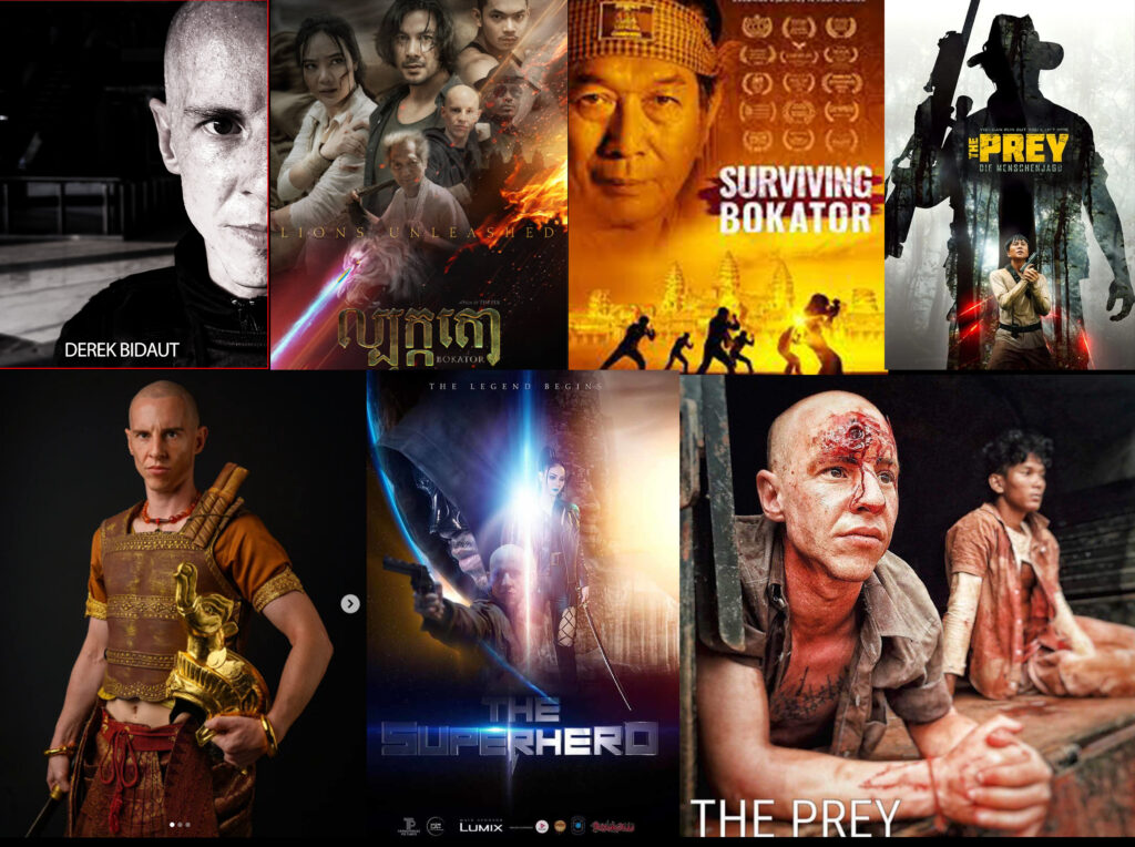 Filmographie non exhaustive de Derek Bidaut