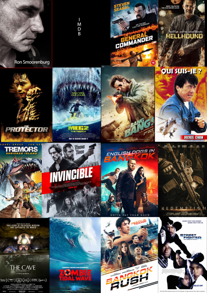Filmographie non exhaustive de Ron Smoorenburg