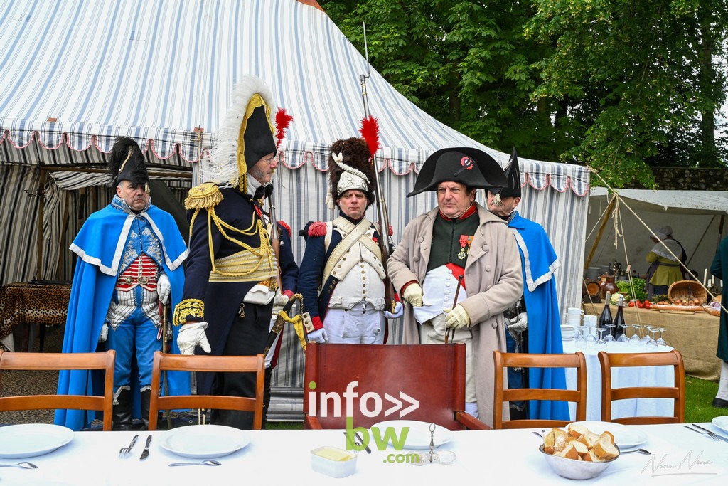Plongez dans l'histoire avec les photos du week-end historique du Mémorial 1815 de la Bataille de Waterloo.