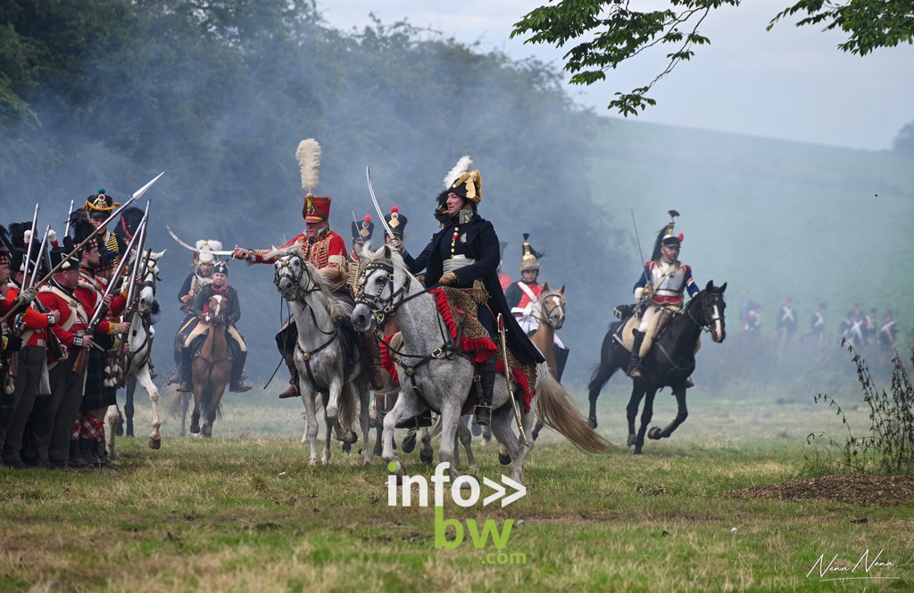 Plongez dans l'histoire avec les photos du week-end historique du Mémorial 1815 de la Bataille de Waterloo.