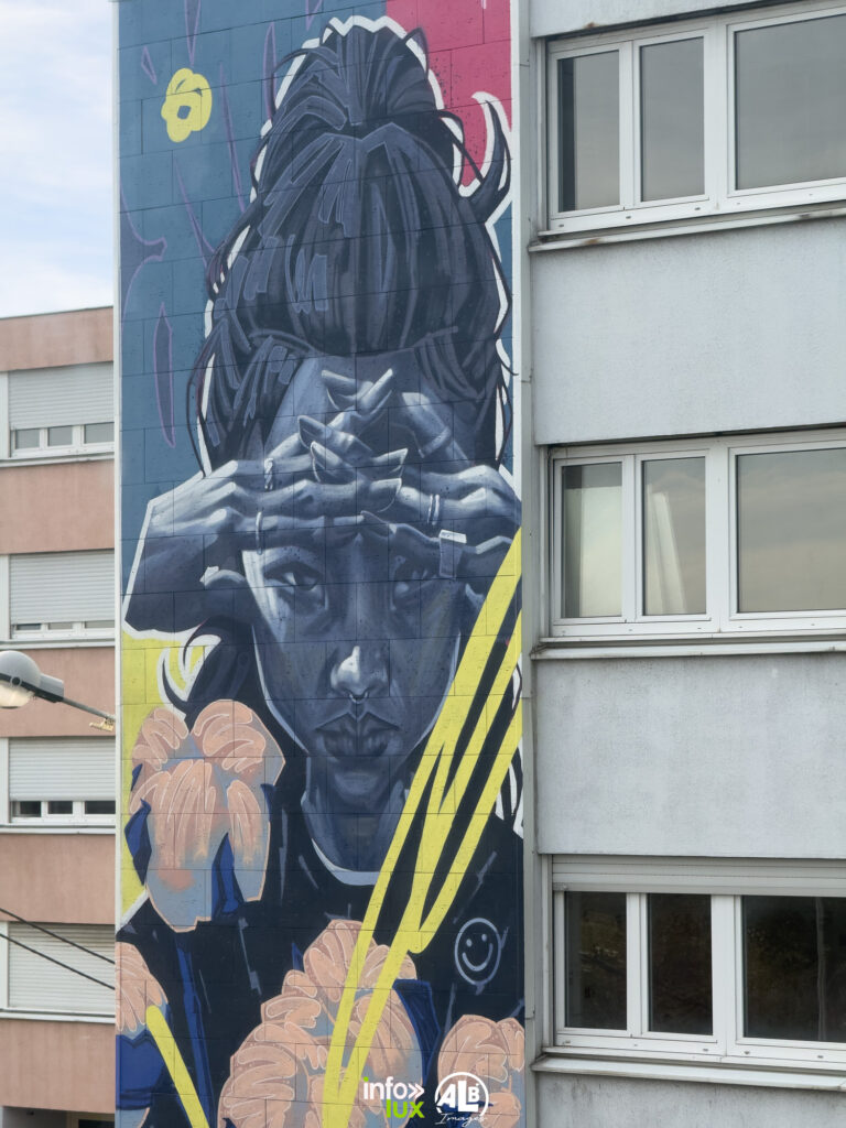 immeuble projet CrHOME lieu du street art éphémère