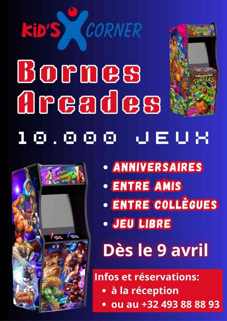 Braine-l'Alleud > Retro-gaming > Arcades