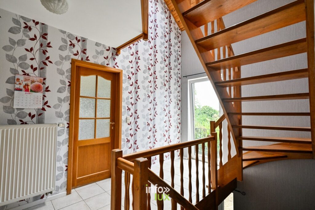 Vue générale maison à vendre Habay Marbehan province Luxembourg