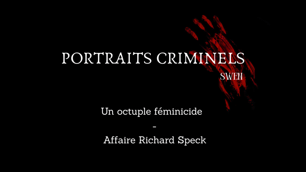 Portraits criminels par Swen : Richard Speck