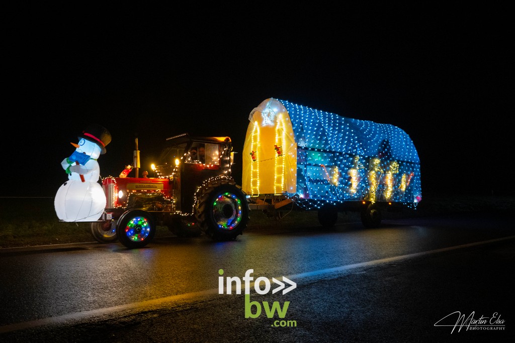 Gouvy > Balade > Tracteurs illuminés