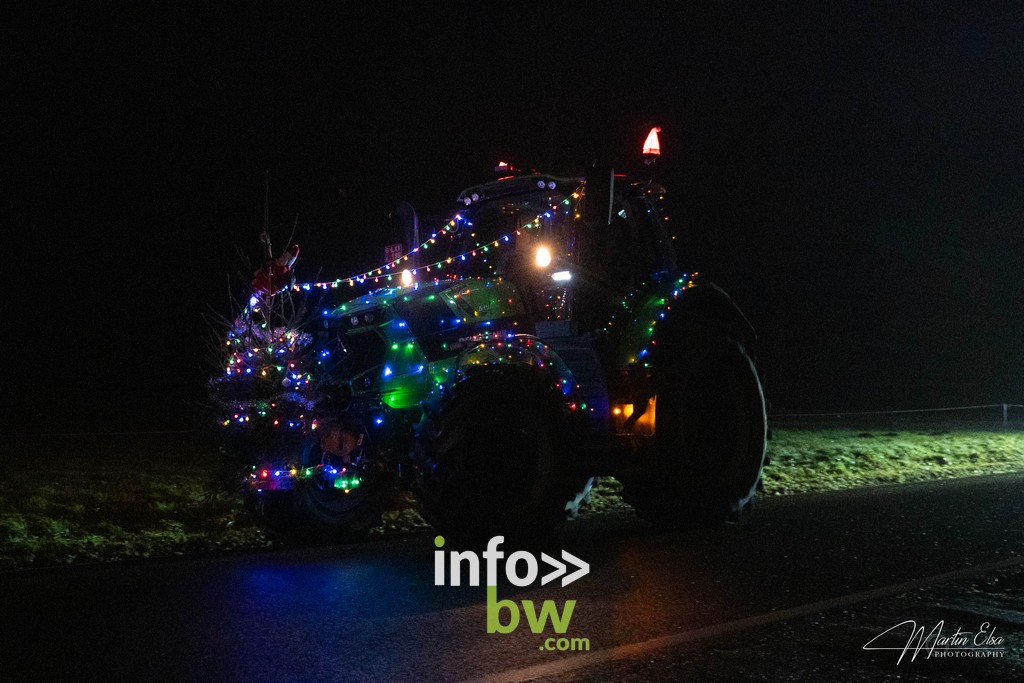 Gouvy > Balade > Tracteurs illuminés