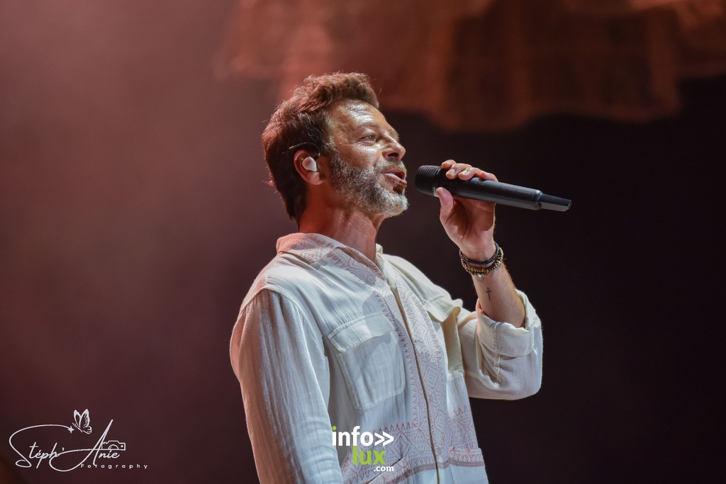 Christophe Maé — reportage info-lux (Francofolies de Spa)