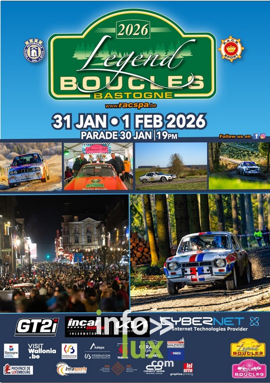 Bastogne > Legend Boucles 2026 > Programme