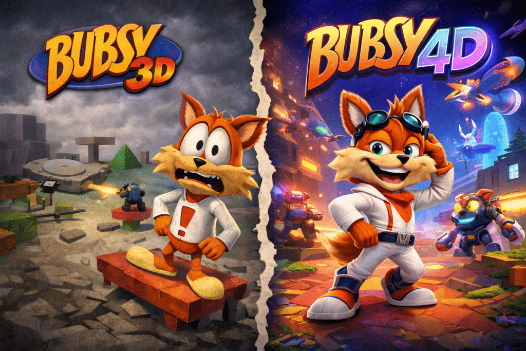 Gaming > Actualités > Bubsy 4D