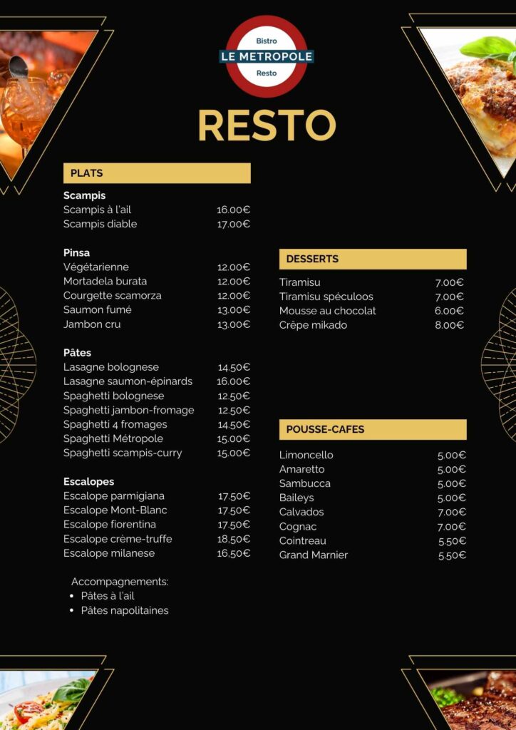 Braine-l’Alleud > Restaurant > Pas cher