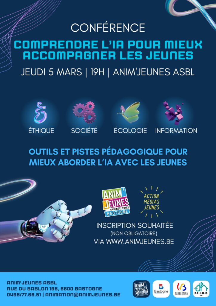Bastogne > Conférence > IA Jeunes