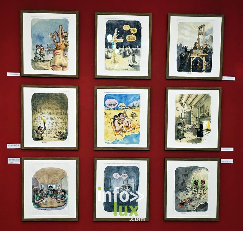 La Louvière > Exposition > 100 dessins d'humour