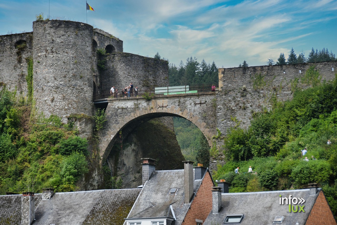 Fêtes médiévales de Bouillon, château fort - événement été en province de Luxembourg