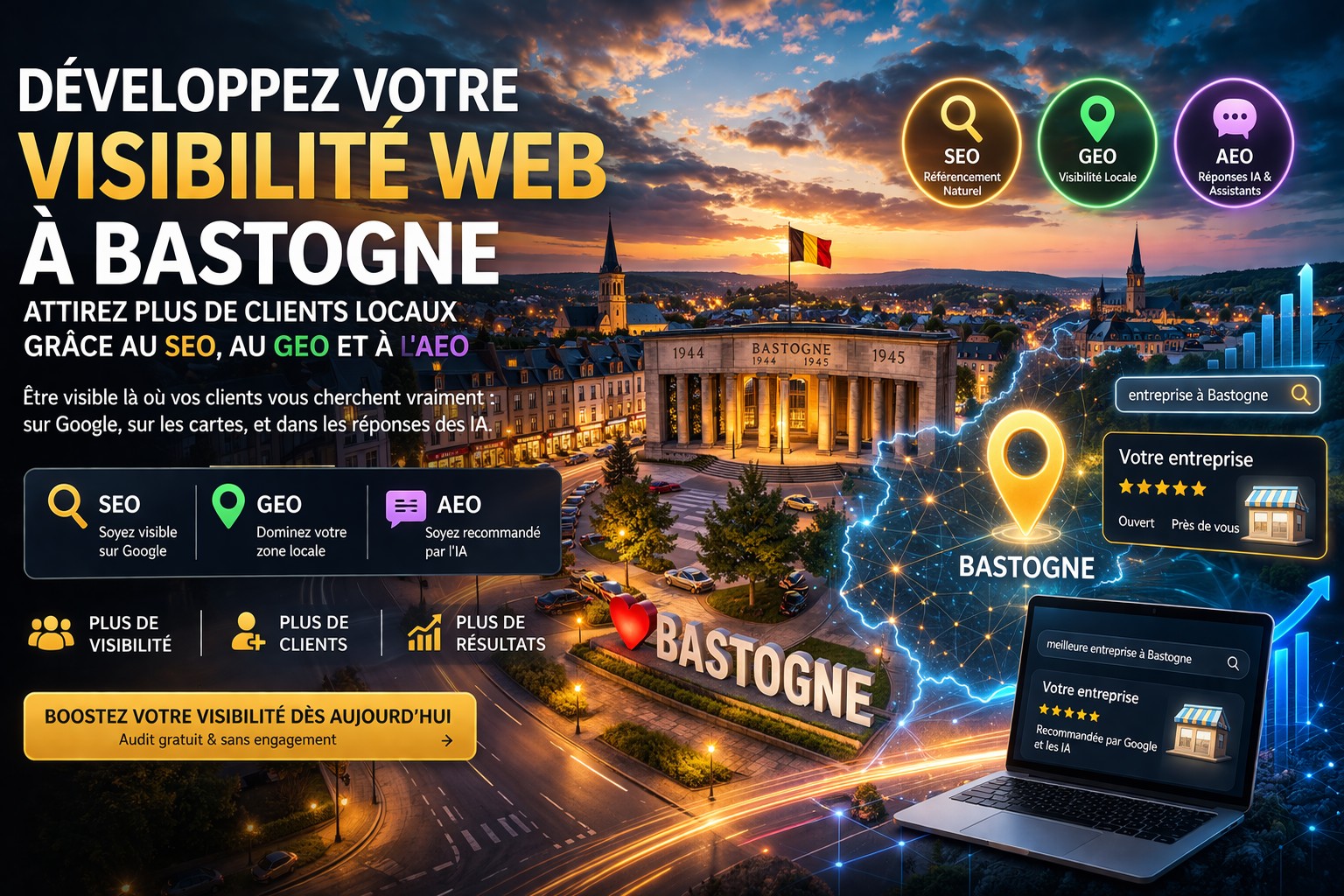 Référencement Bastogne Ardenne