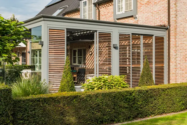 Pergola Algarve Renson résidence Grand-Duché - WB Outdoor Concept Habay