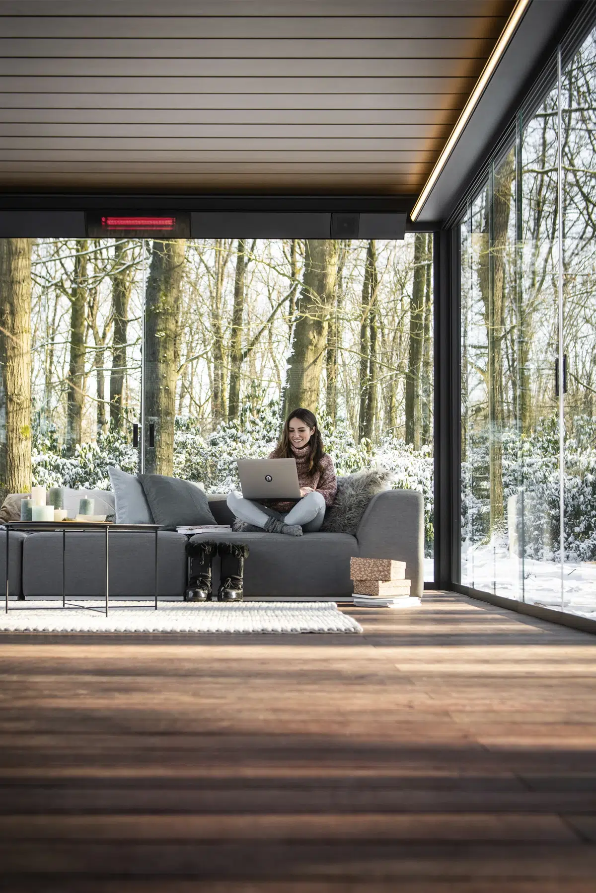Pergola Renson abri terrasse 4 saisons - WB Outdoor Concept Province de Luxembourg