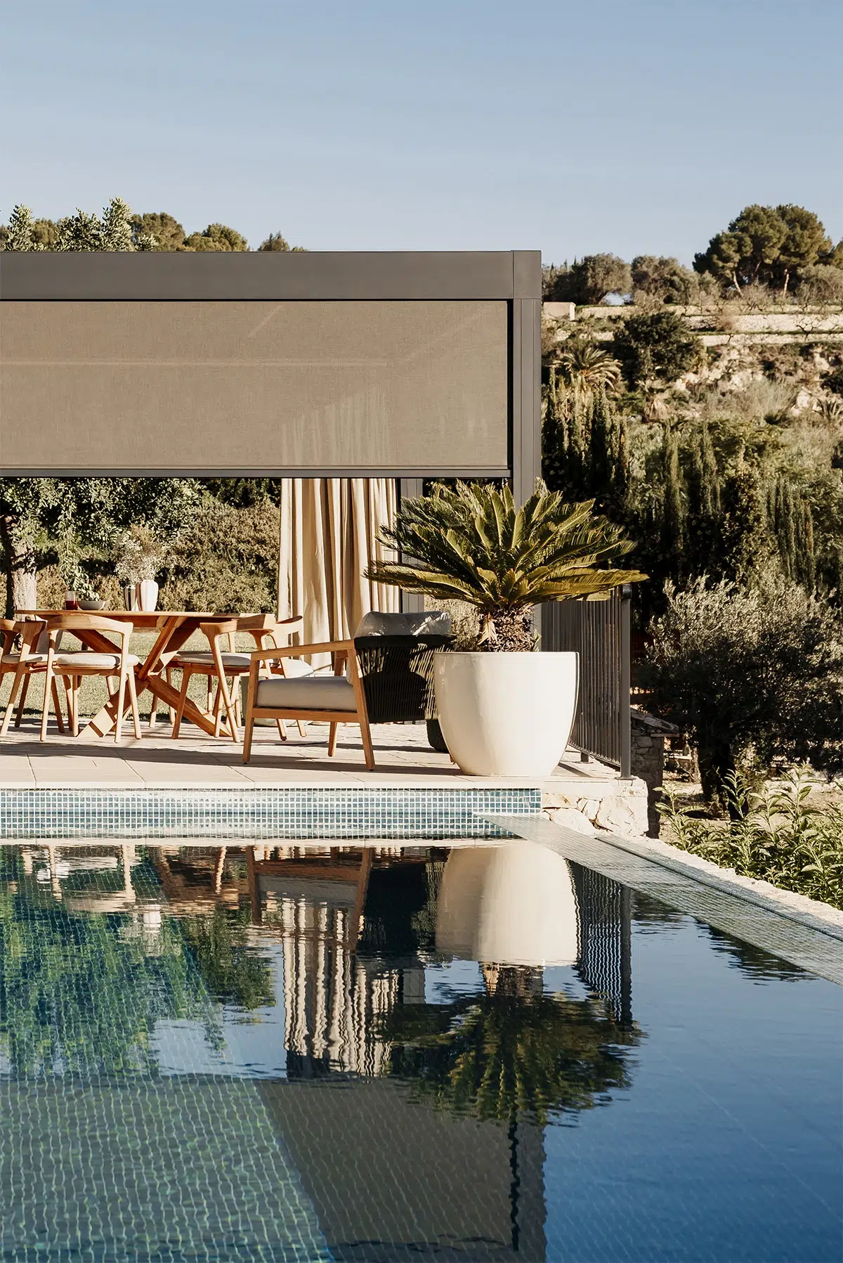Pergola Camargue Renson - revendeur installateur WB Outdoor Concept Habay-la-Neuve