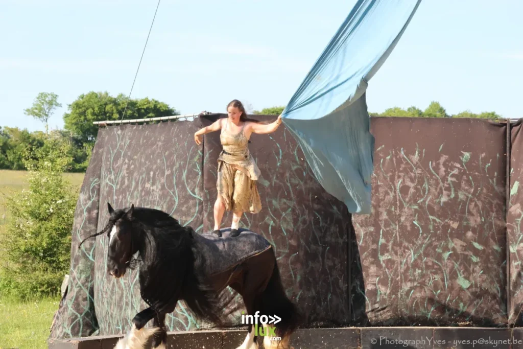 Boisseilles > Festi’Cheval > Cirque vivant > Photos