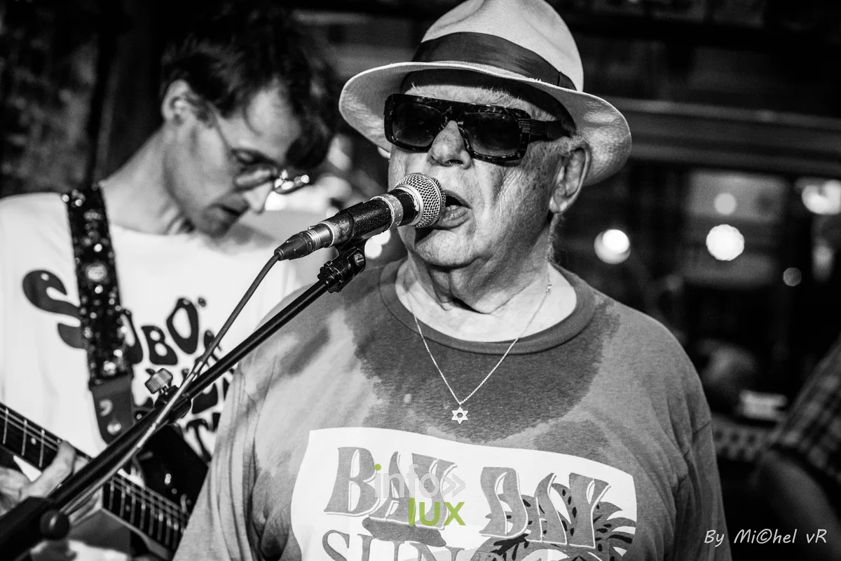 Boogie Boy en concert au Café Bizon — Brussels Jazz Weekend 2026 Day Two, photo 24 par Michel van Rhijn (noir et blanc)