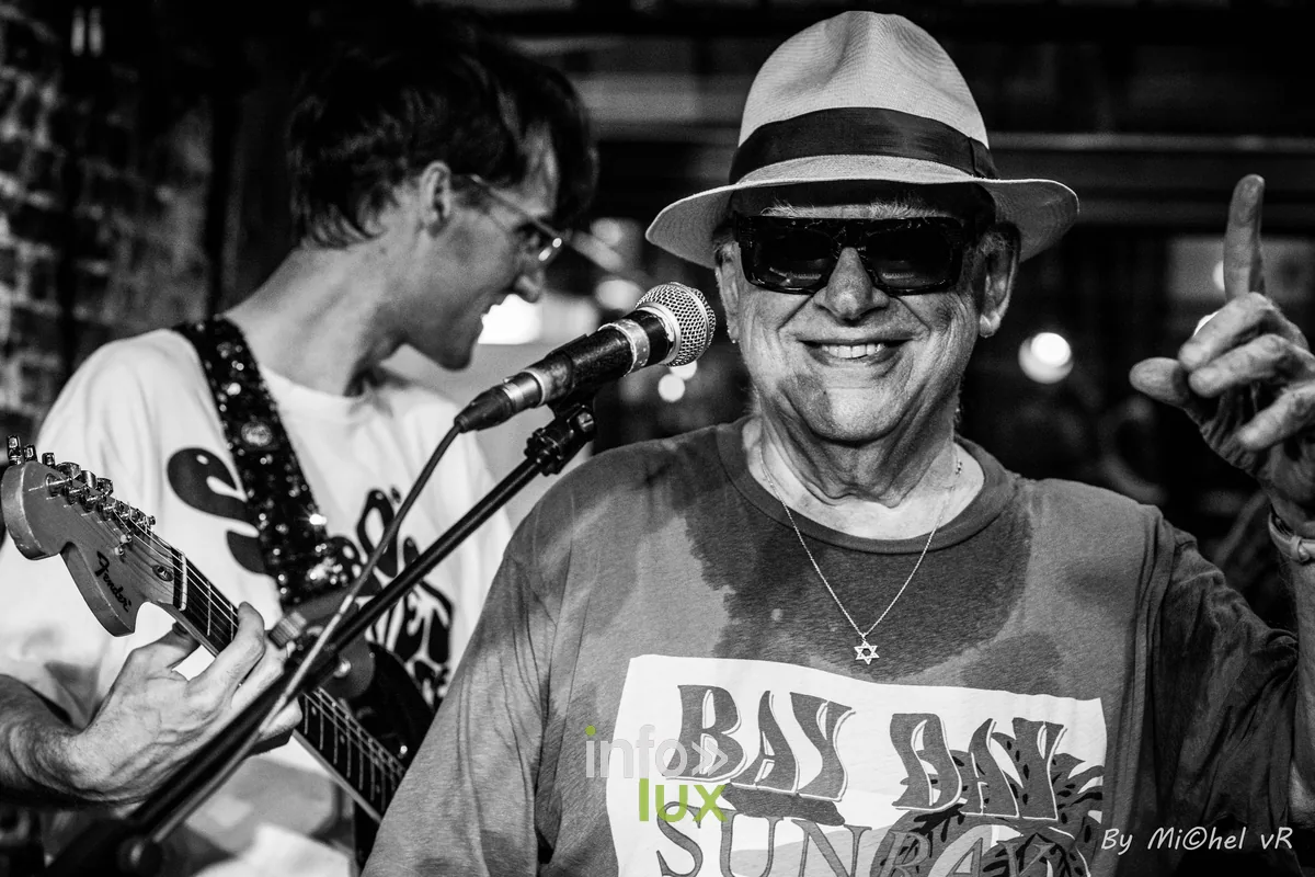 Boogie Boy en concert au Café Bizon — Brussels Jazz Weekend 2026 Day Two, photo 28 par Michel van Rhijn (noir et blanc)