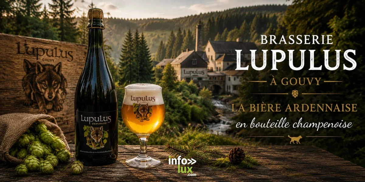 Houblon des Ardennes – brasserie à Courtil – Bovigny (Gouvy), province de Luxembourg