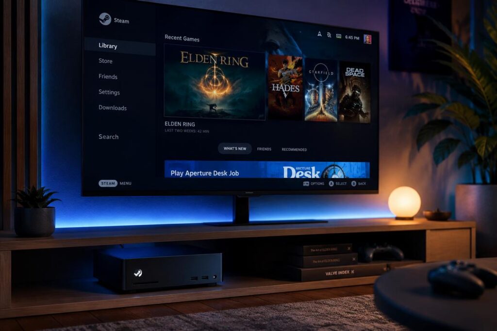 Gaming > Hardware > Valve confirme la sortie de sa Steam Machine pour l’été 2026