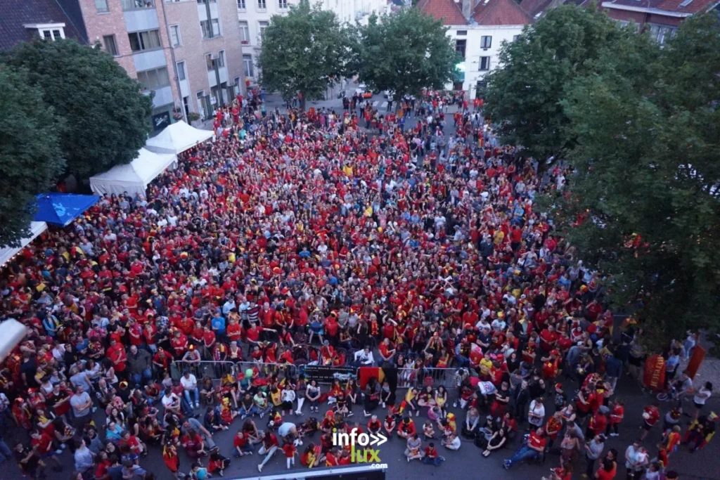 Braine-l'Alleud célèbre le Mondial et les Diables Rouges