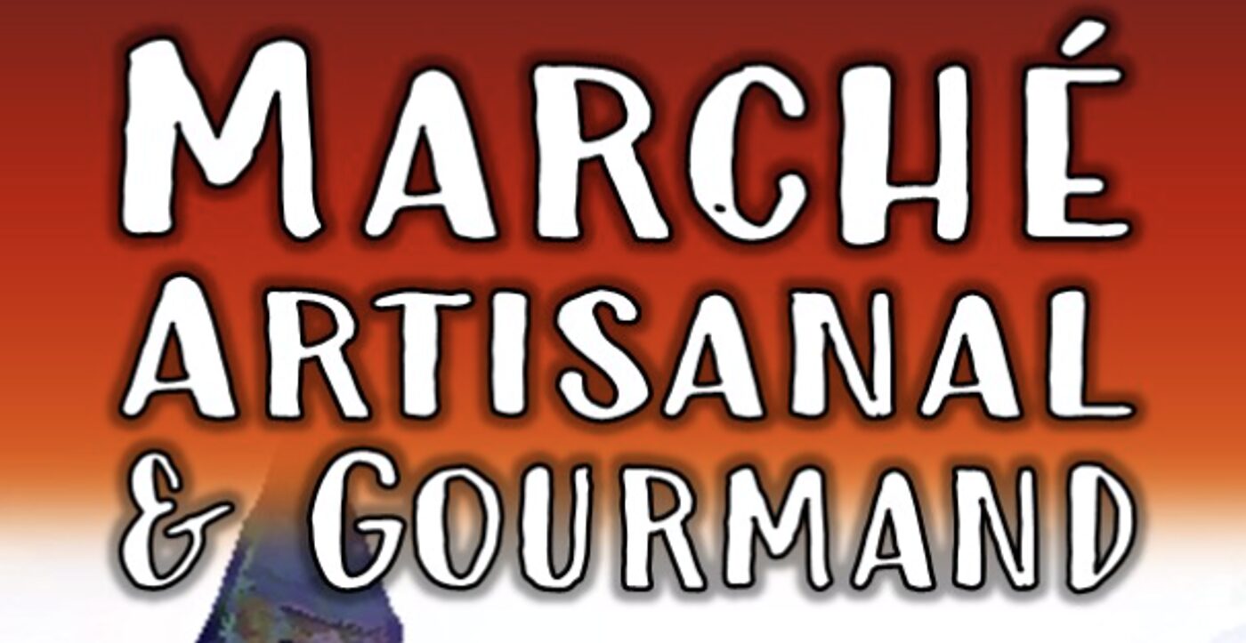 Affiche officielle Marché artisanal et gourmand 2026