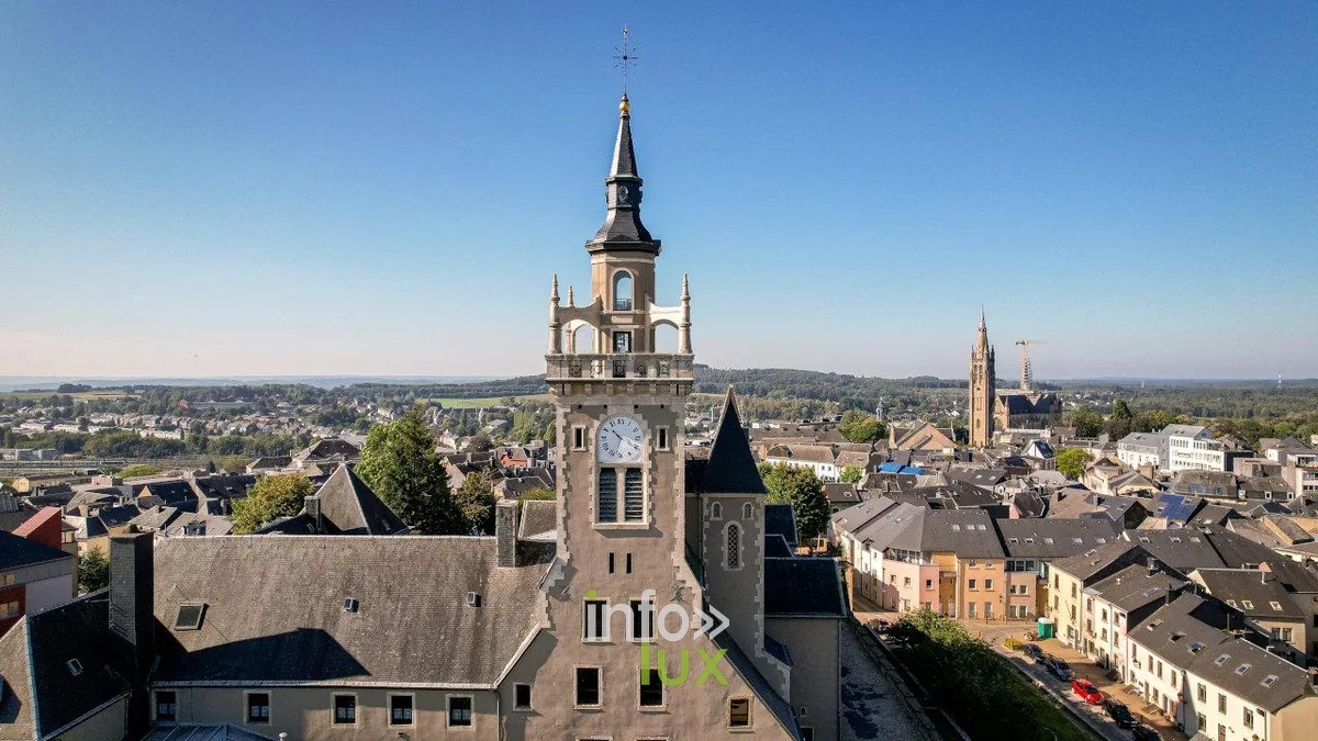 La tour du Belvédère d'Arlon et son escalier