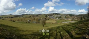Le village de Gembes dans la campagne ardennaise de Daverdisse