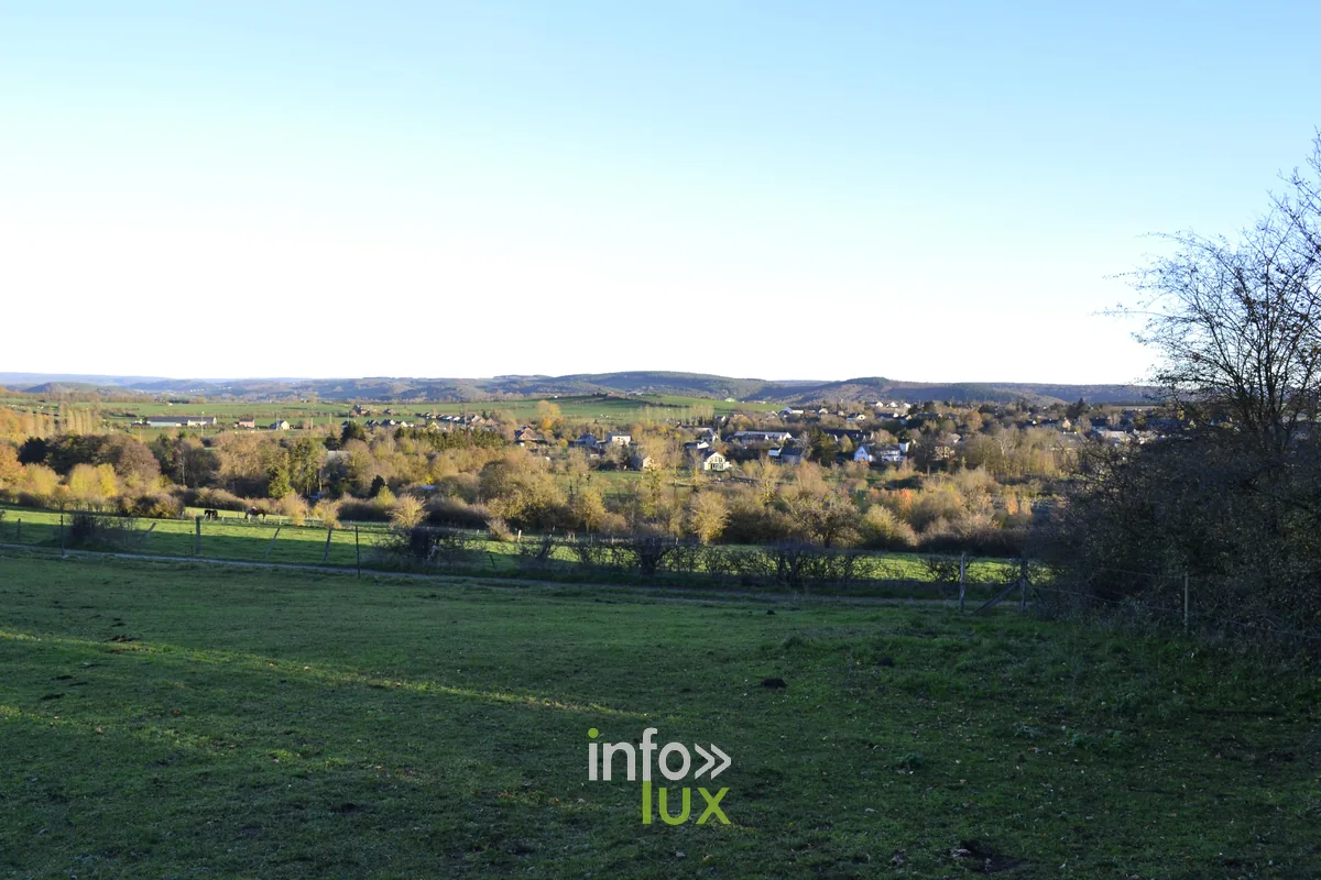 La campagne de Famenne au nord-ouest de Wellin