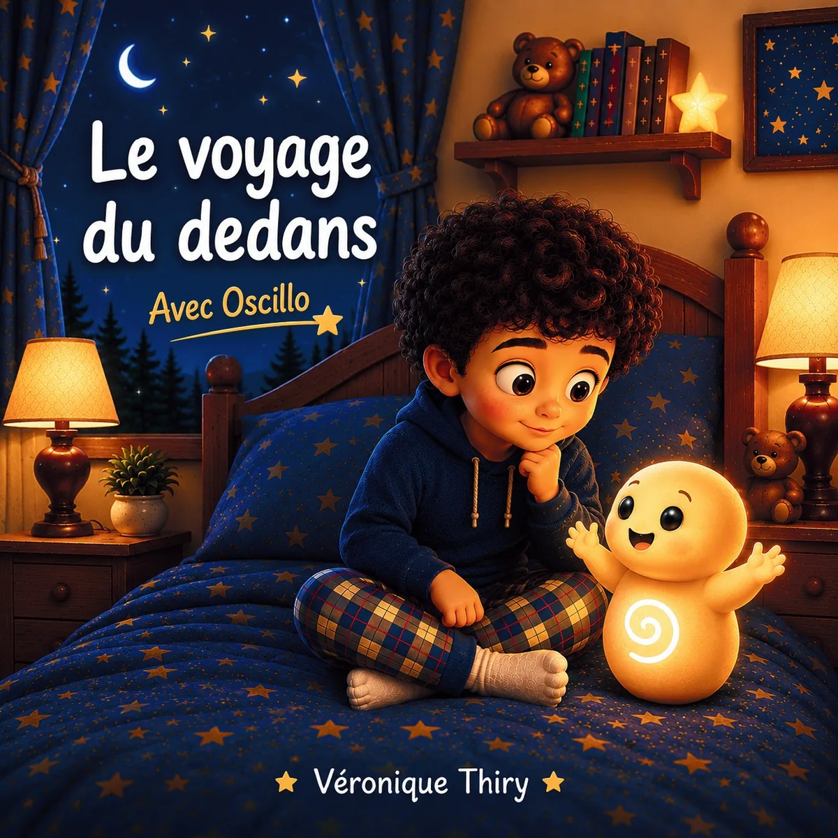 Couverture du livre Le Voyage du Dedans avec Oscillo de Véronique Thiry